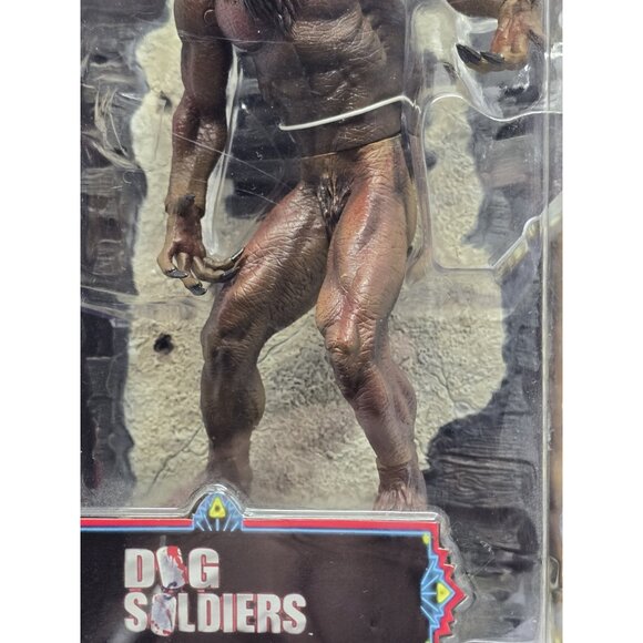 2004 Sota Toys Presents Dog Soldiers Brown Werewolf 8” Action Figure RARE - Picture 3 of 14